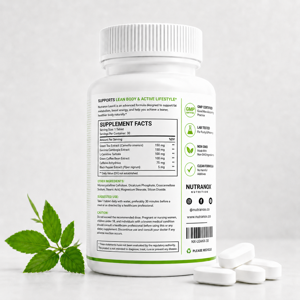 LeanX Advanced Fat Burner Formula